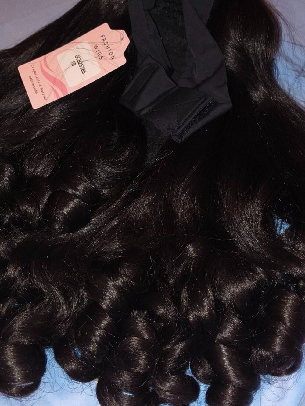 16" Lady Miranda Yaki Curly Headband Wig